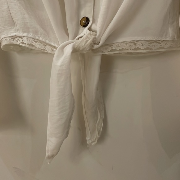 Primark Button Down Tie Shirt - Picture 4 of 4